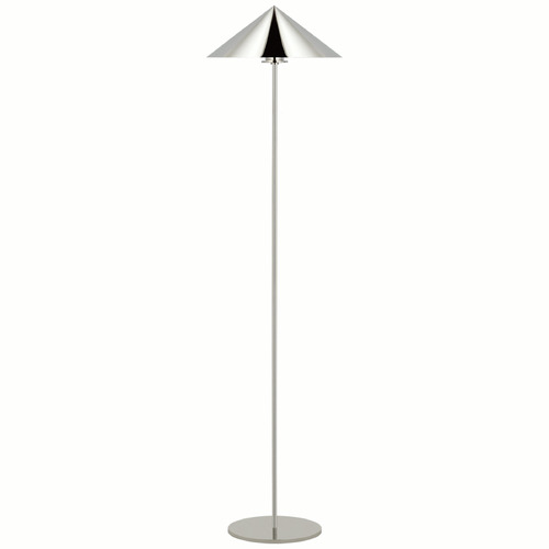 Visual Comfort Signature Collection Paloma Contreras Orsay Floor Lamp in Polished Nickel by VC Signature PCD1200PN