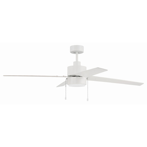 Craftmade Lighting Terie White LED Ceiling Fan by Craftmade Lighting TER52W4
