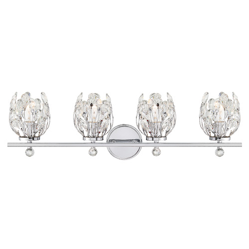 Savoy House Moreno 31-Inch Bath Light in Chrome by Savoy House 8-6601-4-11