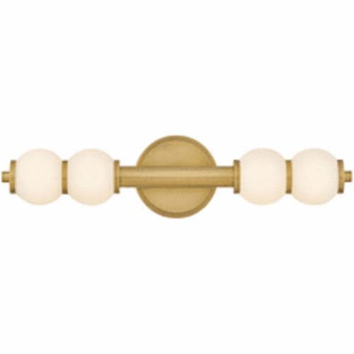 Trigo 24-Inch LED Wall Sconce in Lacquered Brass by Hinkley Lighting