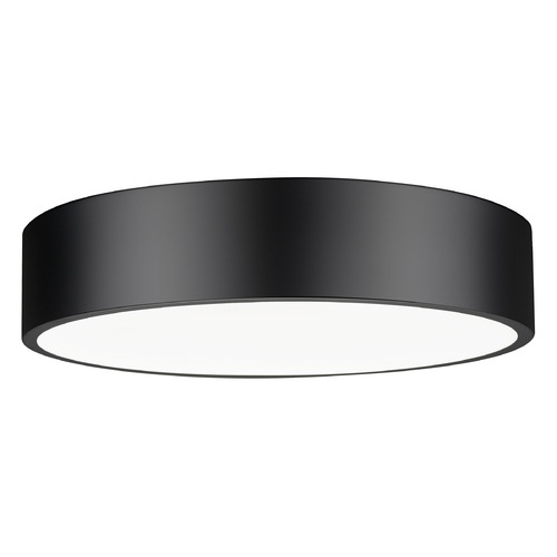 Z-Lite Coronado Matte Black LED Flushmount Light