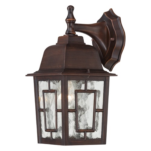 Banyon Rustic Bronze Outdoor Wall Light by Nuvo Lighting