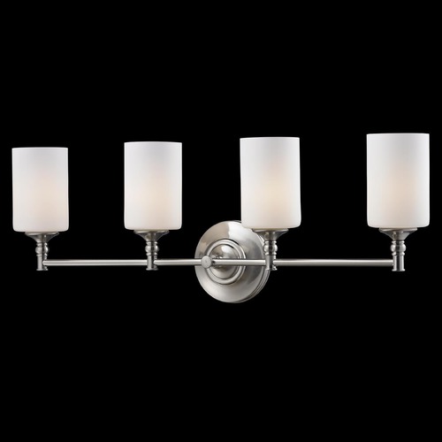 Cannondale Brushed Nickel Bathroom Light by Z-Lite