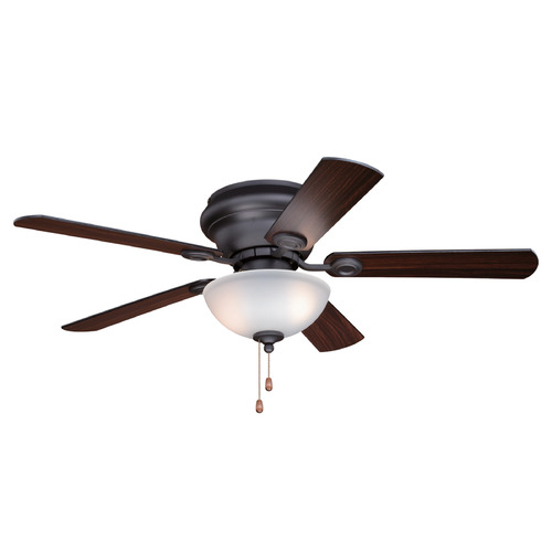 Vaxcel Lighting Expo Noble Bronze LED Ceiling Fan with Light