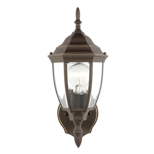 Bakersville 15.50-Inch Antique Bronze Outdoor Wall Light by Generation Lighting
