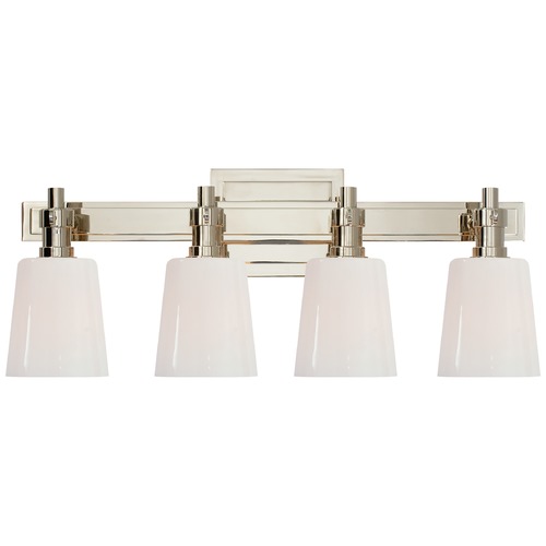 Visual Comfort Signature Collection Thomas OBrien Bryant Bath Light in Polished Nickel by Visual Comfort Signature TOB2153PNWG