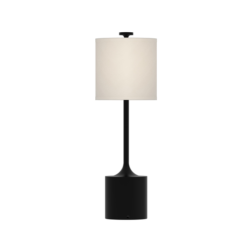 Alora Lighting Alora Lighting Issa Matte Black Table Lamp with Cylindrical Shade TL418726MBIL