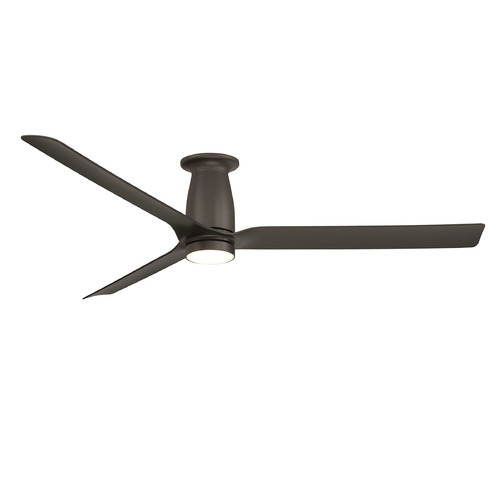 Modern Forms Smooth Bronze LED Ceiling Fan with Light