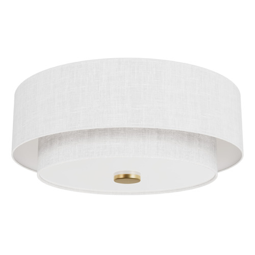 Hunter Fan Company Brookside Luxe Gold Flushmount Light