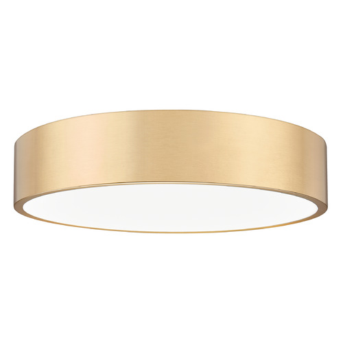 Z-Lite Coronado Modern Gold LED Flushmount Light