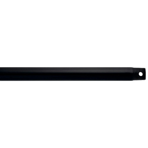 48-Inch Downrod in Satin Black by Kichler Lighting