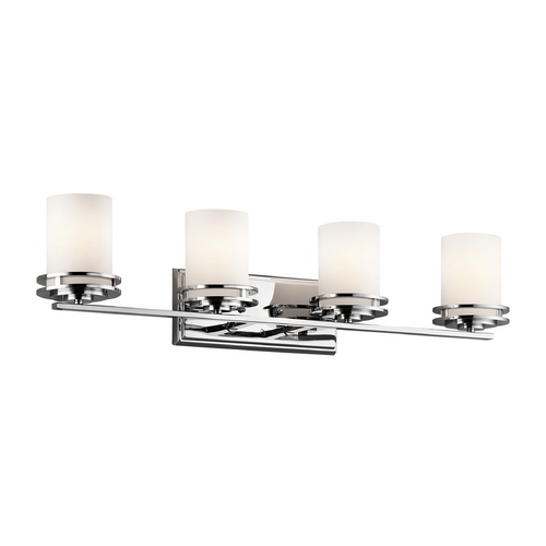 Hendrik 33.75-Inch Vanity Light in Chrome by Kichler Lighting