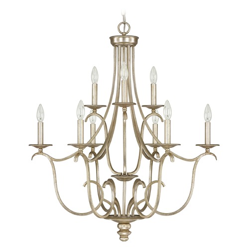 Capital Lighting Bailey 30.75-Inch Chandelier in Winter Gold by Capital Lighting 4729WG-000
