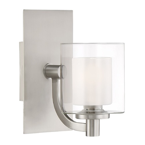 Kolt Brushed Nickel LED Sconce by Quoizel Lighting