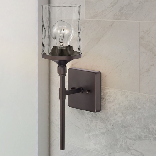 Colton 17.25-Inch Bronze Sconce by HomePlace by Capital Lighting