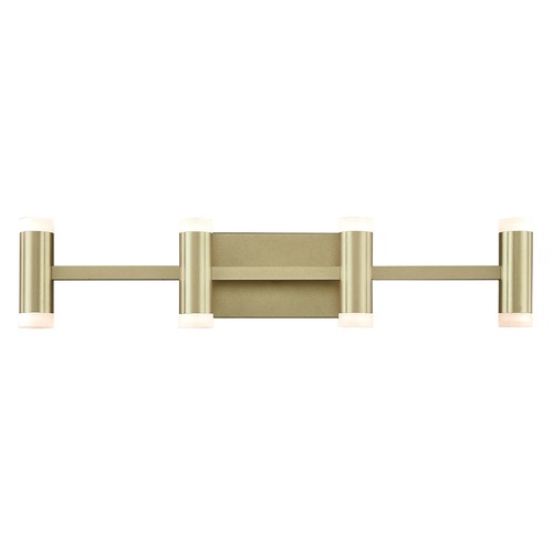 Brazen Brushed Brass LED Bathroom Light by Kuzco Lighting