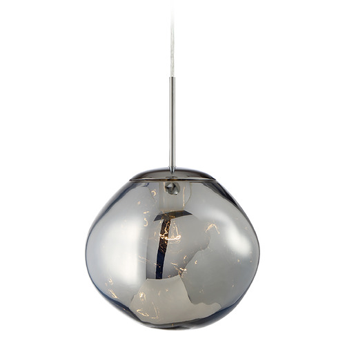 Bankwell 11-Inch Round Pendant in Chrome by Eurofase Lighting