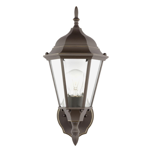 Bakersville 17-Inch Antique Bronze Outdoor Wall Light by Generation Lighting