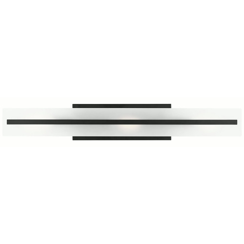 Visual Comfort Studio Collection Dex Midnight Black Vertical Bathroom Light