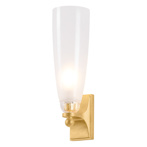 Hudson Valley Lighting Ravenswood Vintage Gold Leaf LED Sconce