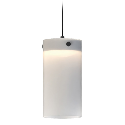 ET2 Highball Black LED Mini-Pendant Light with Cylindrical Shade