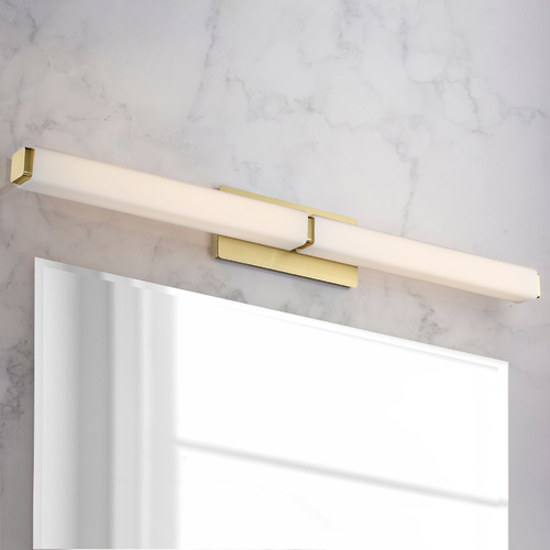 Modern Forms by WAC Lighting Vogue 39-Inch LED Bath Light in Brushed Brass 3000K by Modern Forms WS-3139-BR