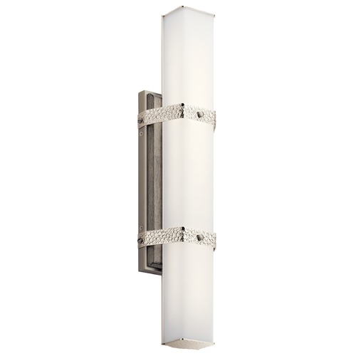 Kichler Lighting Bisou Polished Nickel LED Bathroom Light 3000K by Kichler Lighting 45707PNLED