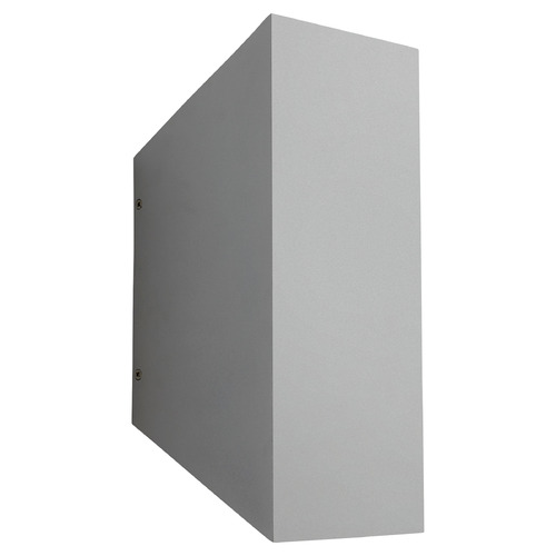 Oxygen Duo Large Outdoor LED Wall Light in Gray by Oxygen Lighting 3-703-16