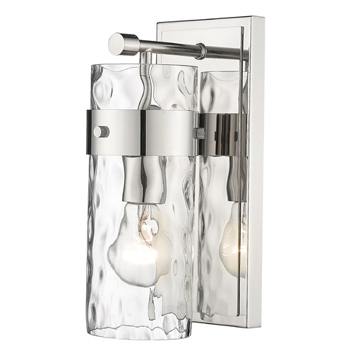 Z-Lite Fontaine Polished Nickel Sconce by Z-Lite 3035-1V-PN