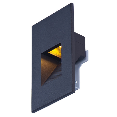 Maxim Lighting Path Black LED Recessed Step Light