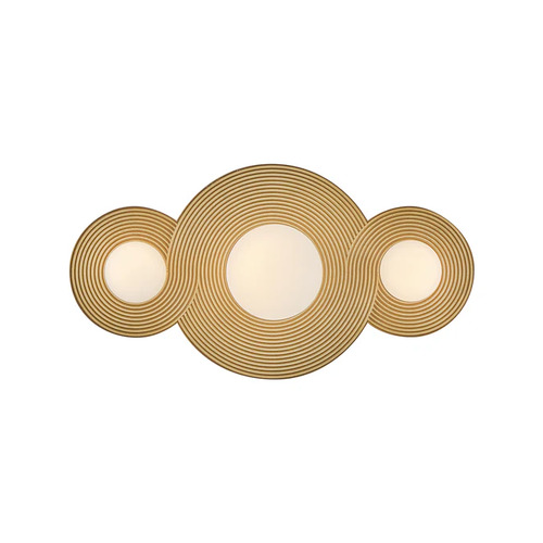 Rhea Small LED Vanity Light in Heritage Brass by Hinkley Lighting