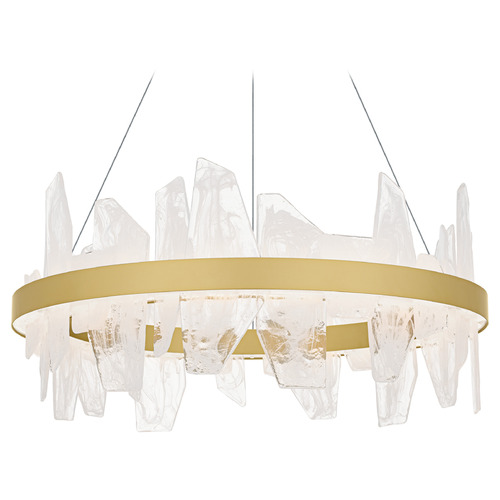 Quoizel Lighting Aurelia Soft Gold LED Chandelier