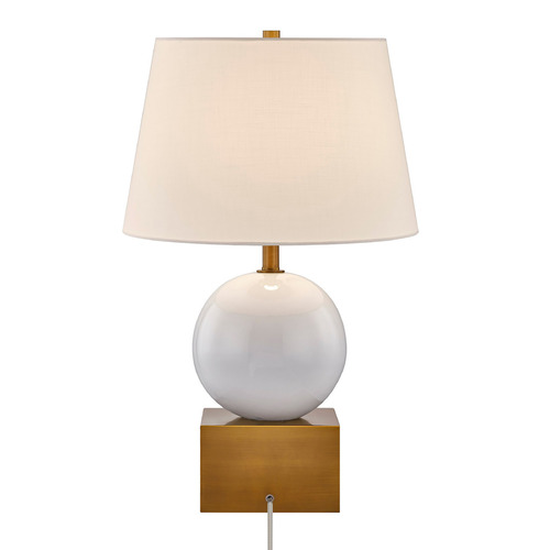 Savoy House Lighting Brumfield Ceramic/brass Table Lamp with Empire Shade
