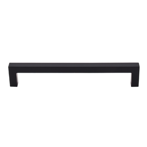 Top Knobs Hardware Modern Cabinet Pull in Flat Black Finish M1156
