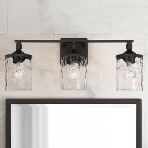 Colton 24-Inch Bronze Bath Light by HomePlace by Capital Lighting