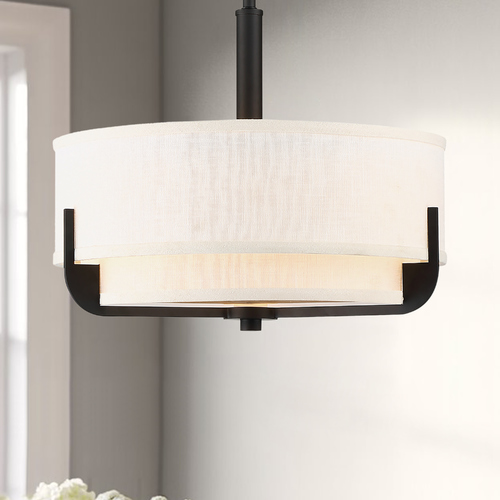 Frankie Aged Bronze Pendant by Nuvo Lighting