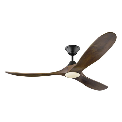 Maverick 60-Inch LED Fan in Black by Visual Comfort & Co Fans