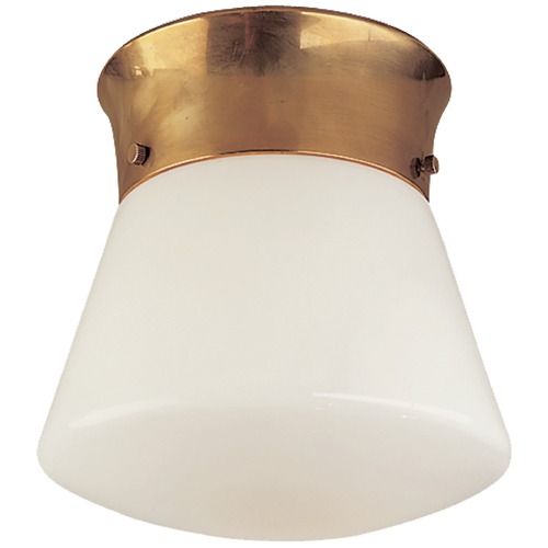 Thomas OBrien Perry Ceiling Light in Antique Brass by Visual Comfort Signature