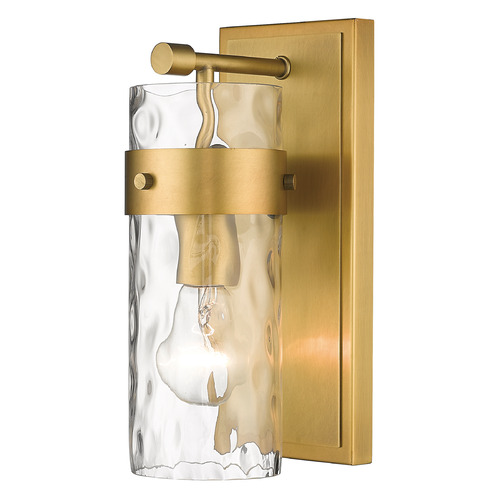 Fontaine Rubbed Brass Sconce by Z-Lite