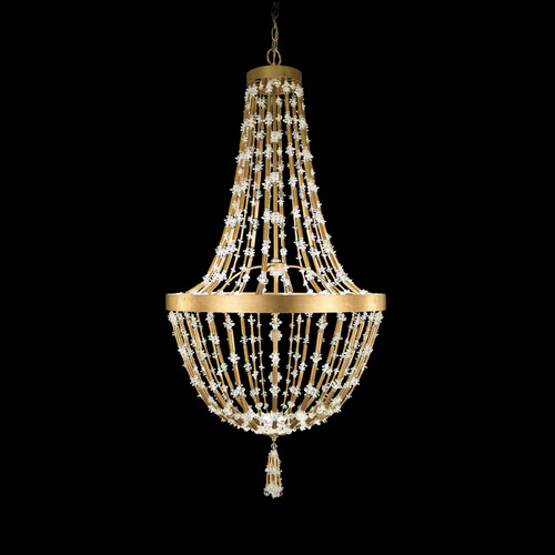 Schonbek Lighting Bali 3CCT LED Crystal Chandelier in Heirloom Gold by Schonbek Lighting S2826-22O