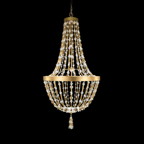 Bali 3CCT LED Crystal Chandelier in Heirloom Gold by Schonbek Lighting