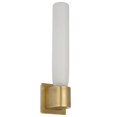 Visual Comfort Modern Collection Kelly Wearstler Volver Hand Rubbed Antique Brass LED Sconce