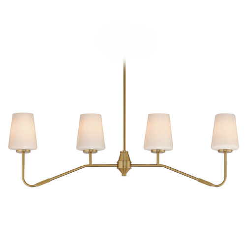 Maxim Lighting Durham Natural Aged Brass Island Light