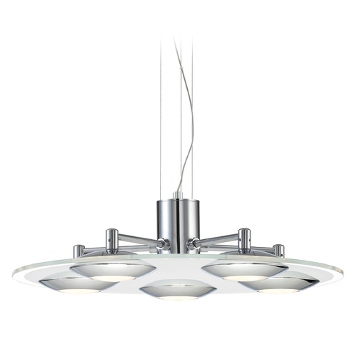 Lite Source Lighting Fruma Chrome LED Pendant by Lite Source Lighting LS-19045