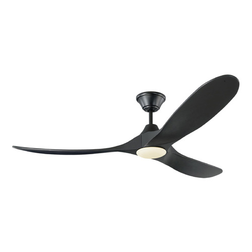 Visual Comfort Fan Collection Maverick 60-Inch LED Fan in Black by Visual Comfort & Co Fans 3MAVR60BKBKD