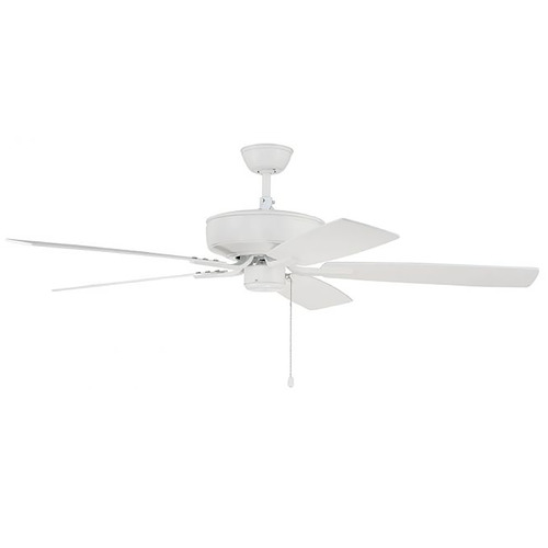 Pro Plus 52-Inch Fan in White by Craftmade Lighting
