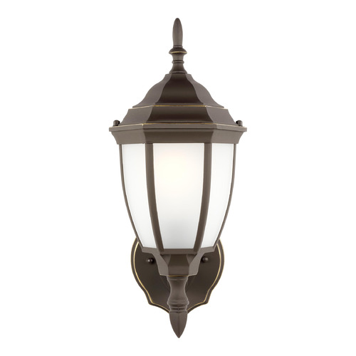 Bakersville 15.50-Inch Antique Bronze Outdoor Wall Light by Generation Lighting