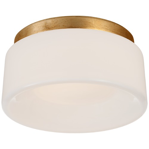 Visual Comfort Signature Collection Barbara Barry Halo 5.50-Inch Flush Mount in Brass by Visual Comfort Signature BBL4092GWG