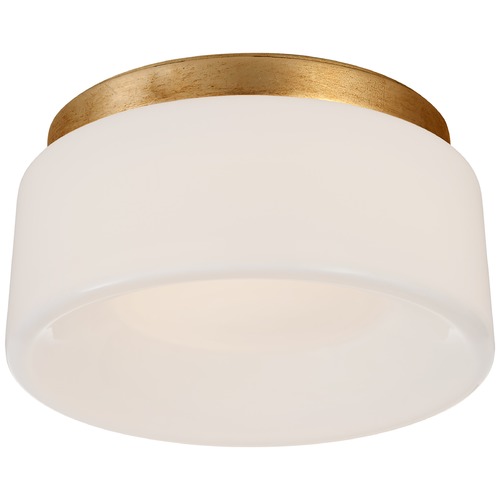 Barbara Barry Halo 5.50-Inch Flush Mount in Brass by Visual Comfort Signature