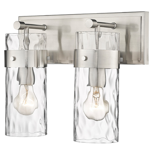 Fontaine Brushed Nickel Bathroom Light by Z-Lite